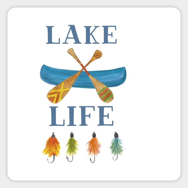 Lake Life Sticker by SWON Design